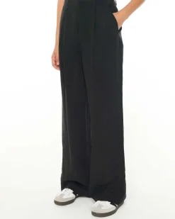 ALIX FRANKIE PLEAT PANT BLACK