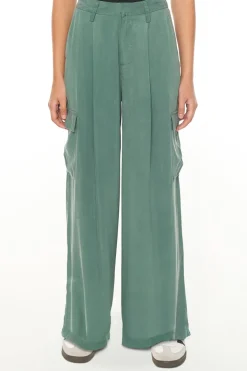 AVENUE TAILORED CARGO PANT SAGE LEAF