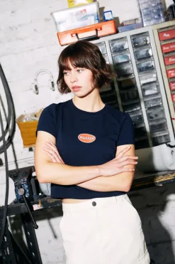 BABY TEE/IDLE NAVY