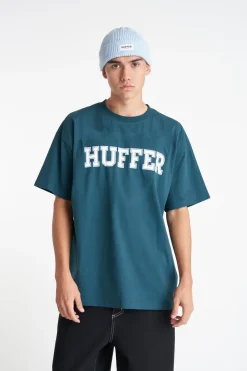 BLOCK TEE 220/BLOCK OUT DEEP EMERALD