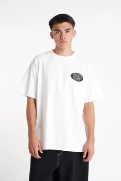 BLOCK TEE 220/HOMIE CHALK