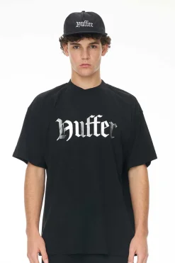BLOCK TEE 220/LIGHT BEAMS BLACK
