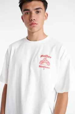BLOCK TEE 220/SIZZLING CHALK