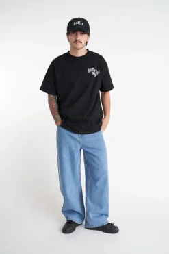 BLOCK TEE 220/SNAKED BLACK