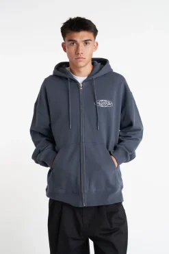 BLOCK ZIP HOOD 350/ALTA ASPHALT