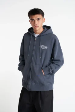 BLOCK ZIP HOOD 350/ALTA ASPHALT