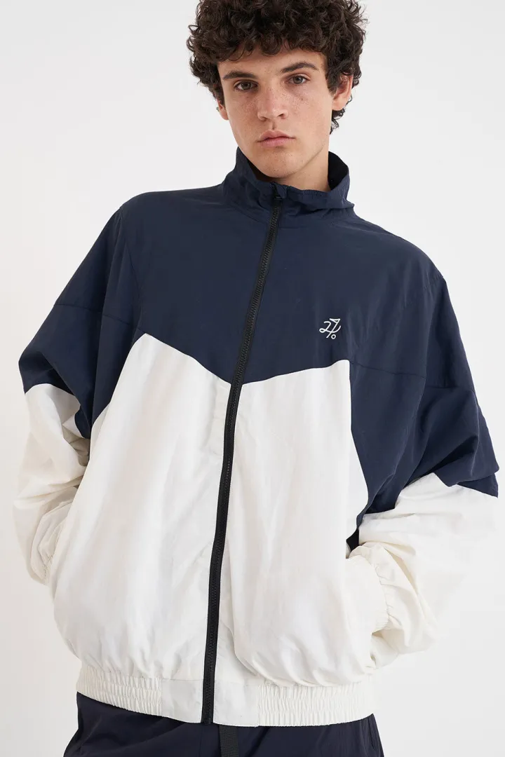 CADDIE TRACK JACKET NAVY