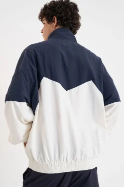 CADDIE TRACK JACKET NAVY