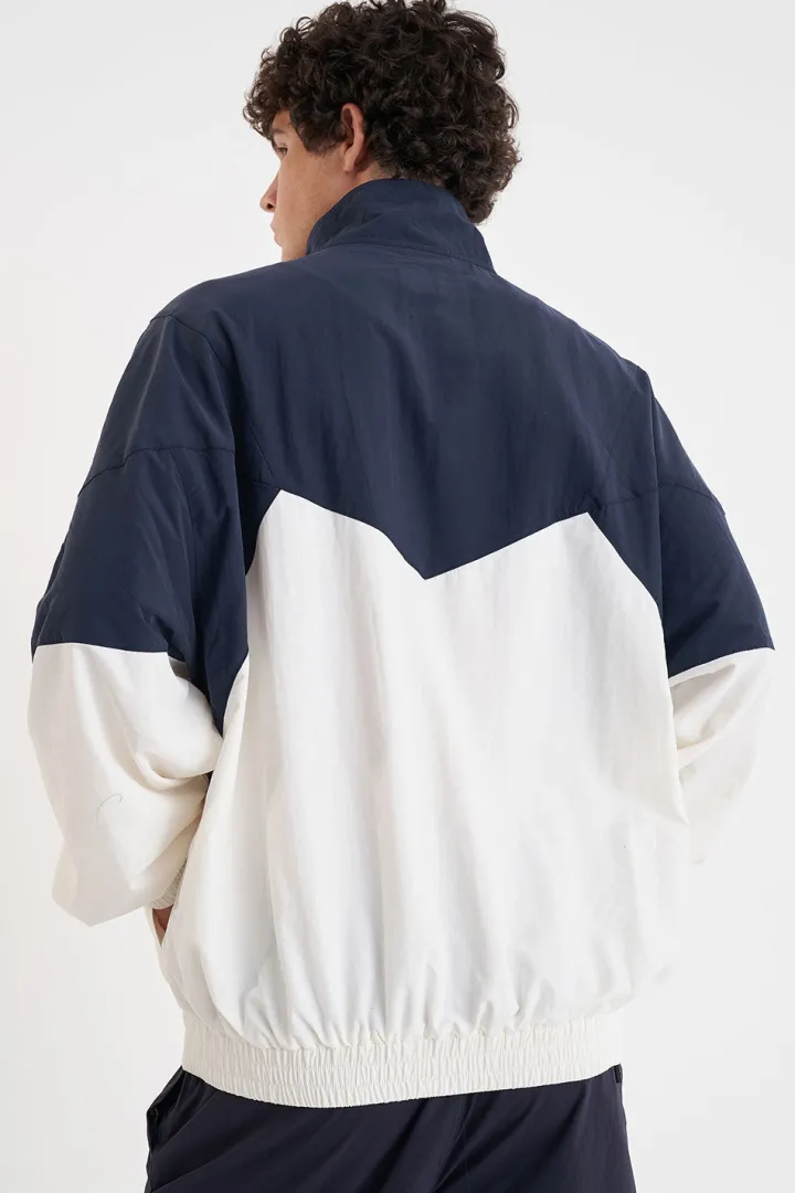 CADDIE TRACK JACKET NAVY