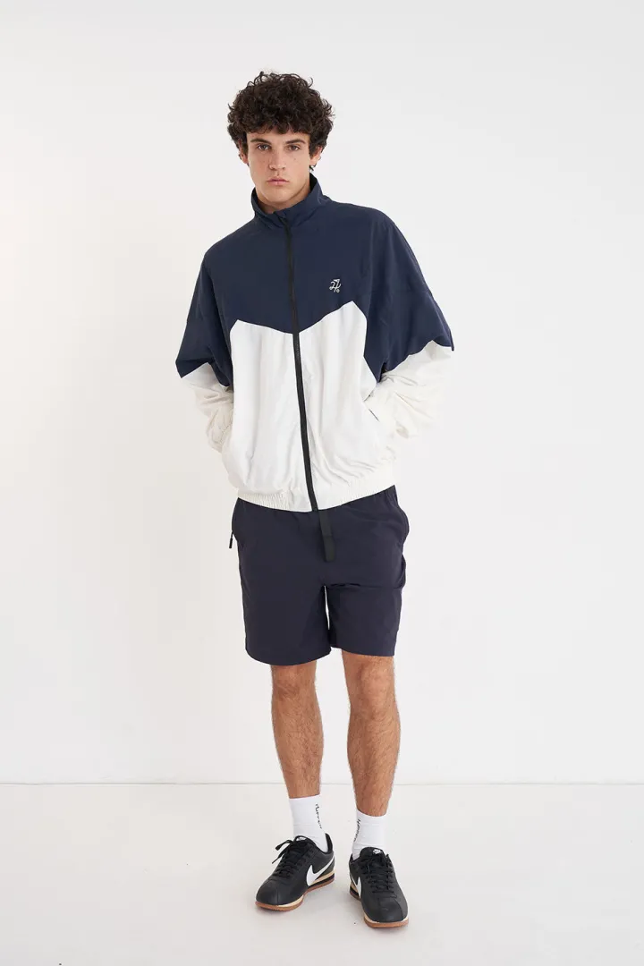 CADDIE TRACK JACKET NAVY