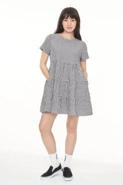 CATALINA MILLY DRESS BLACK/IVORY
