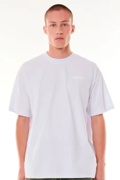 ESSENTIAL BLOCK TEE WHITE