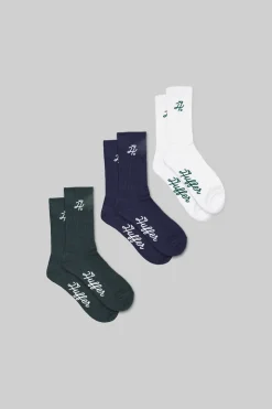 HFR RIB SOCK 3 PACK/PAR 97 MULTI