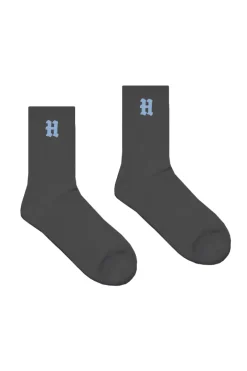 HFR RIB SOCK/OLDE WASHED BLACK