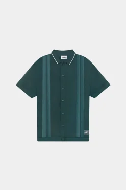 KNIT SHIRT GOLF GREEN