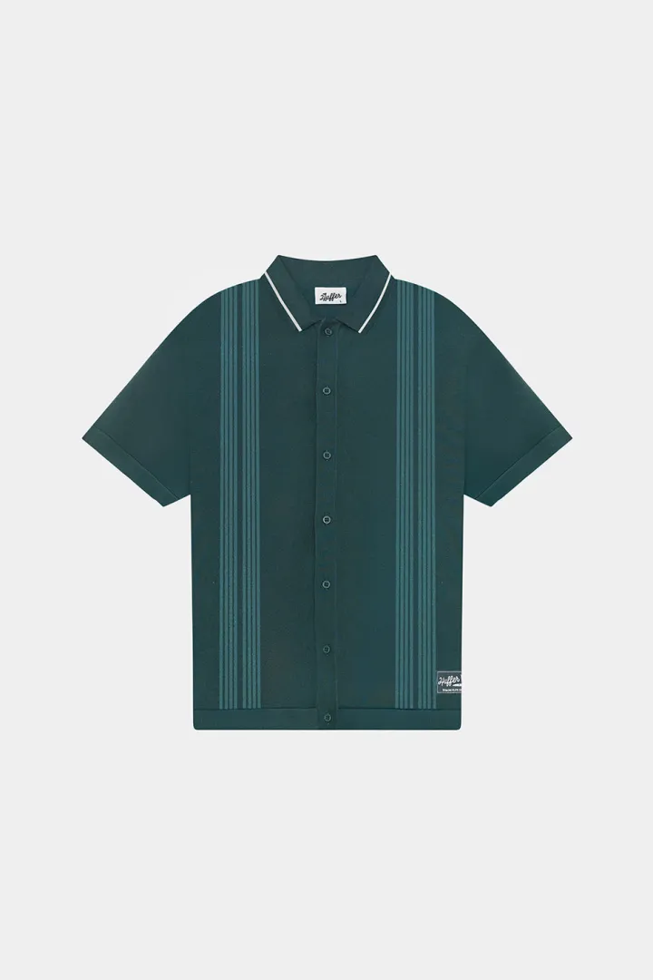 KNIT SHIRT GOLF GREEN