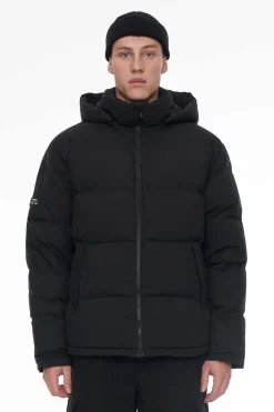 MENS BLOCK DOWN JKT BLACK