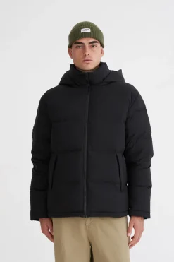 MENS BLOCK DOWN JKT BLACK