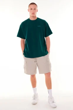 MENS BLOCK TEE EMERALD