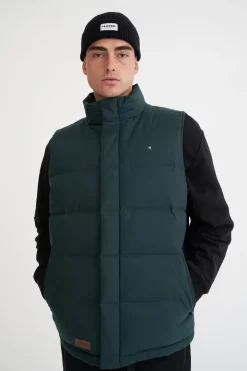 MENS CLASSIC DOWN VEST HRGBNE FOREST