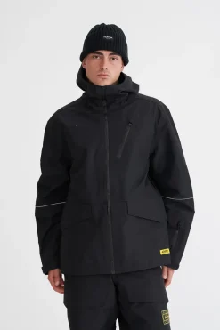 MENS SLOWPOKE SNOW JKT BLACK