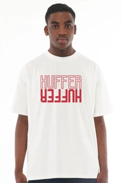 MENS SUP TEE/DUAL WHITE
