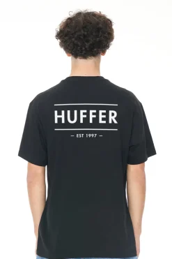 MENS SUP TEE/QT PEAKS BLACK