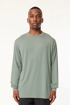 MERINO LS SUP TEE JADE