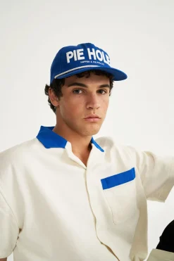 5 PANEL POLO CAP/PIE ROLLAS BLUE