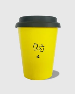 PEOPLE PRESENCE COFFEE CUP YELLOW