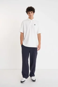 PIQUE SS POLO CHALK