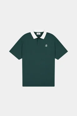 PIQUE SS POLO GOLF GREEN