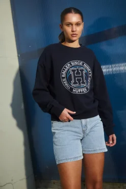 RELAX CREW/HALF COURT NAVY