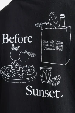 RELAX TEE 190/EVE BLACK
