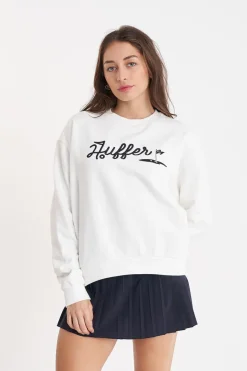 SLOUCH CREW 350/ON PAR CHALK