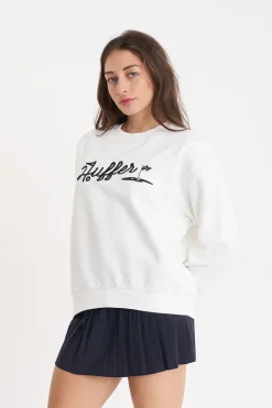 SLOUCH CREW 350/ON PAR CHALK