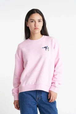 SLOUCH CREW 350/SINGER PALE ROSE