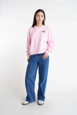 SLOUCH CREW 350/SINGER PALE ROSE
