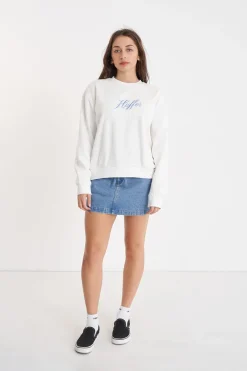 SLOUCH CREW/FOUNTAIN CHALK