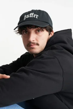 SNAPBACK CAP/TEXTURA BLACK