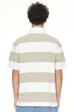STRIPE SS GRAND RUGBY MOONROCK/CHALK