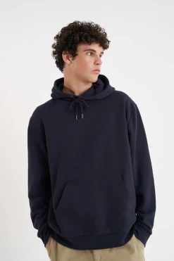TRUE HOOD 350/FLOCKED NAVY