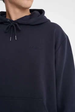 TRUE HOOD 350/FLOCKED NAVY