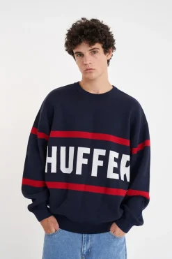 TRUE KNIT CREW/BREAKER MIDNIGHT