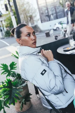 WMNS BOX PUFFER JKT REFLECTIVE