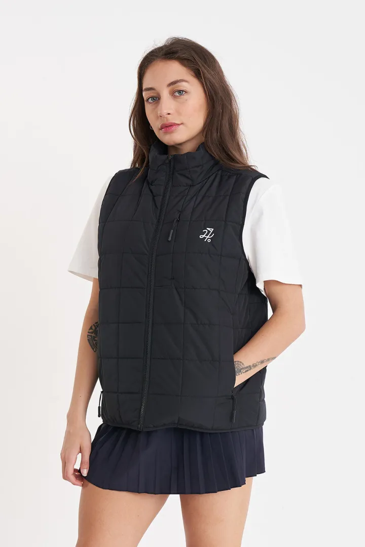 WMNS LOW LOFT VEST/PAR 97 BLACK