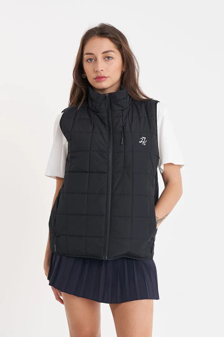 WMNS LOW LOFT VEST/PAR 97 BLACK