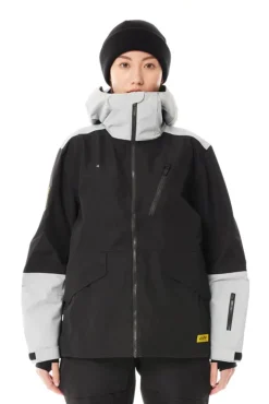 WMNS SLOWPOKE SNOW JKT BLACK/SILVER