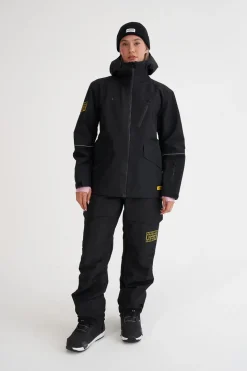 WMNS SLOWPOKE SNOW JKT BLACK