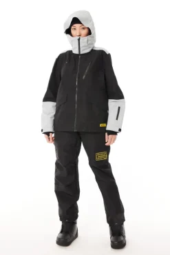 WMNS SLOWPOKE SNOW JKT BLACK/SILVER